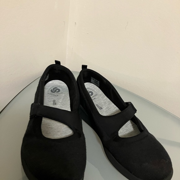 Clarks Shoes Clarks Mary Jane Black Shoes Size Poshmark
